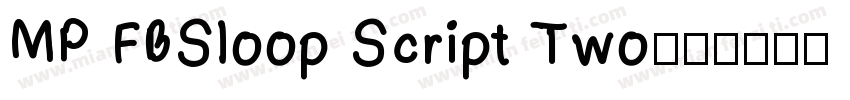 MP FBSloop Script Two字体转换